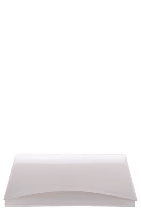 Zoey Faux Leather Clutch