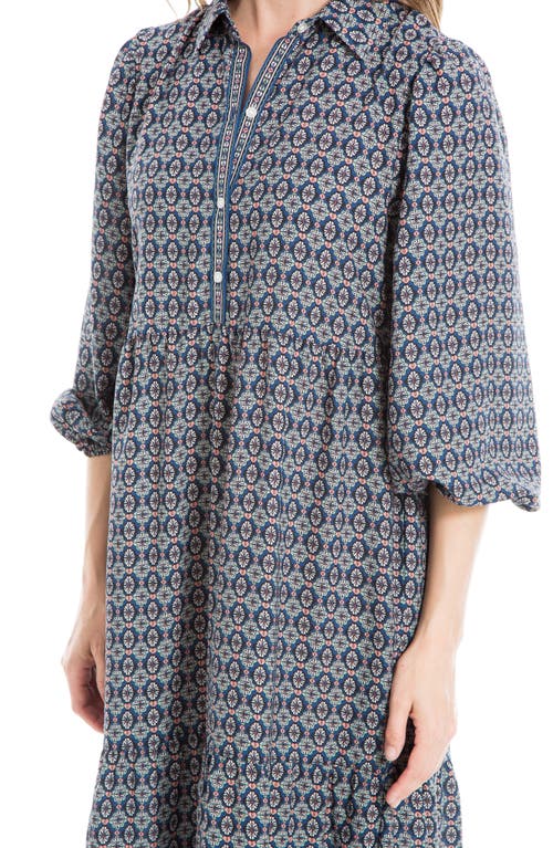 Max Studio Crepe Tiered Maxi Dress In Gray