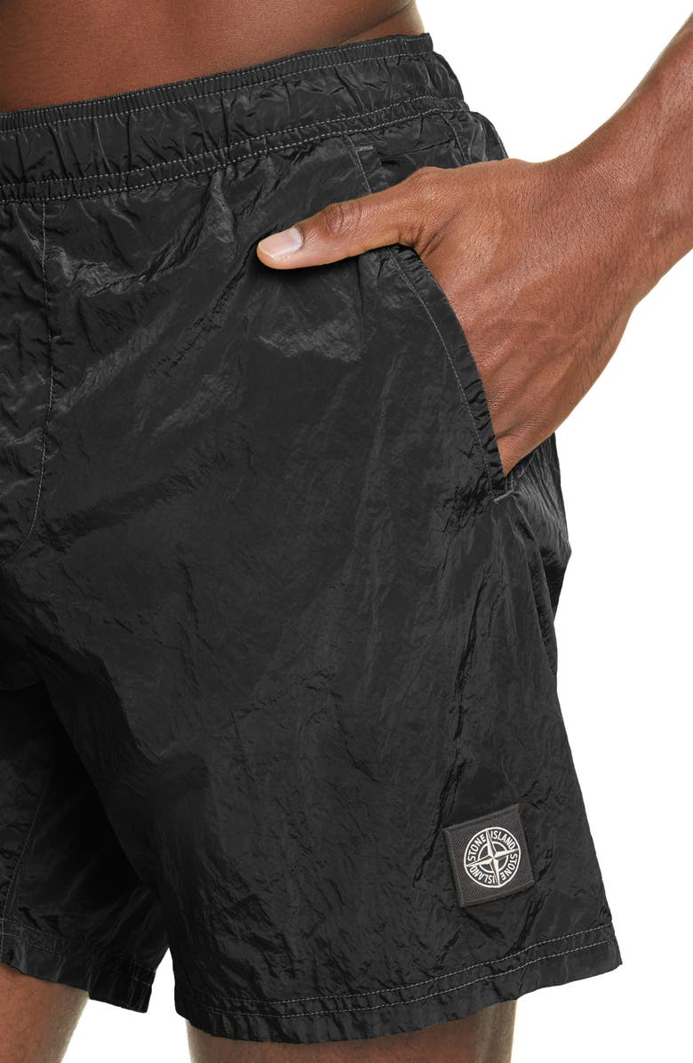 Stone Island Nylon Swim Trunks, Alternate, color, 