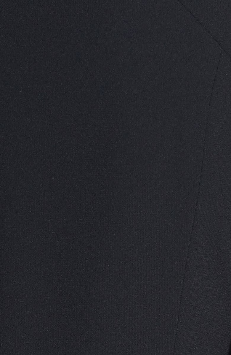 Chelsea28 'Matte & Shine' Mixed Media Blazer, Alternate, color, 