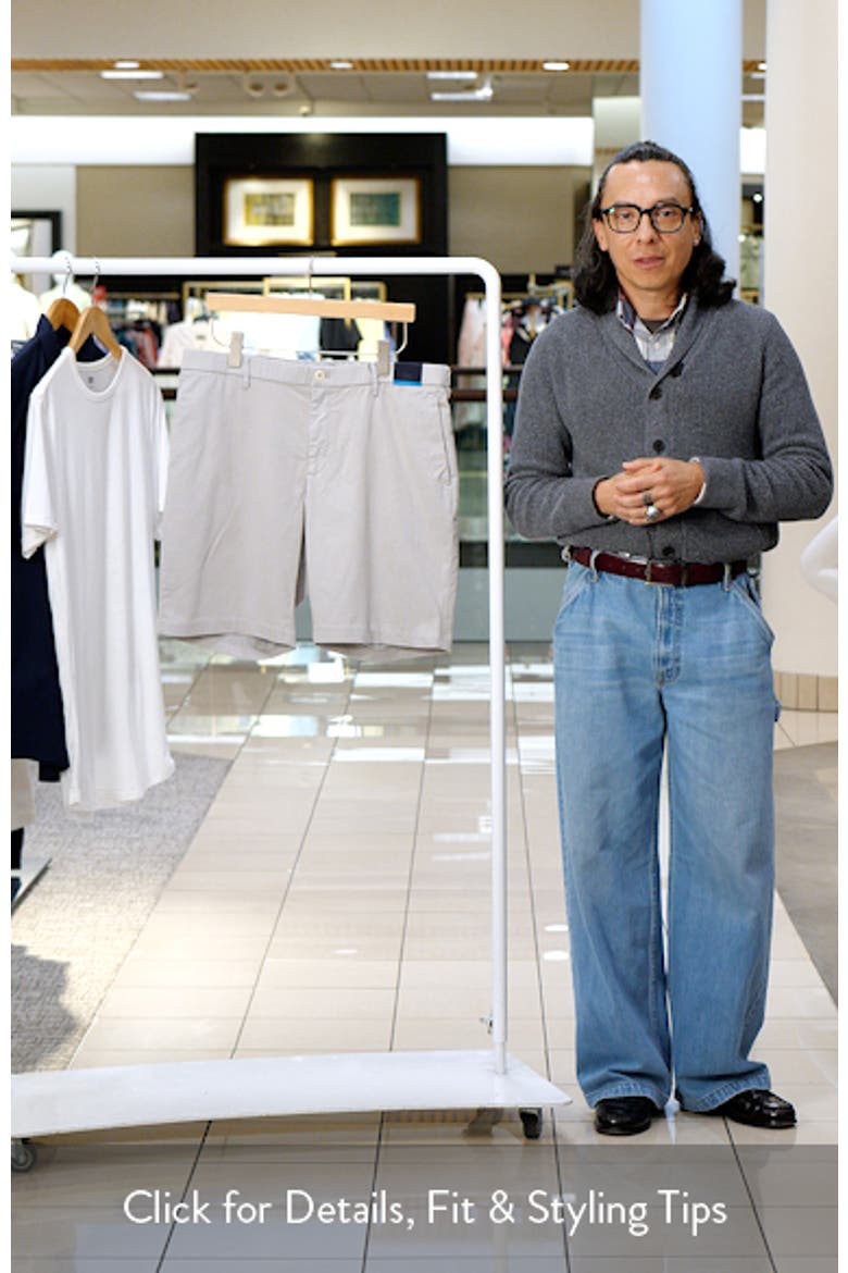 Oasis LuxeFlex Twill Bermuda Shorts video