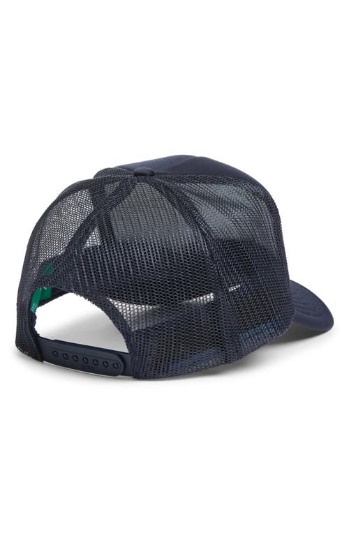 Friday Feelin ' Powder To The People Trucker Hat In Blue