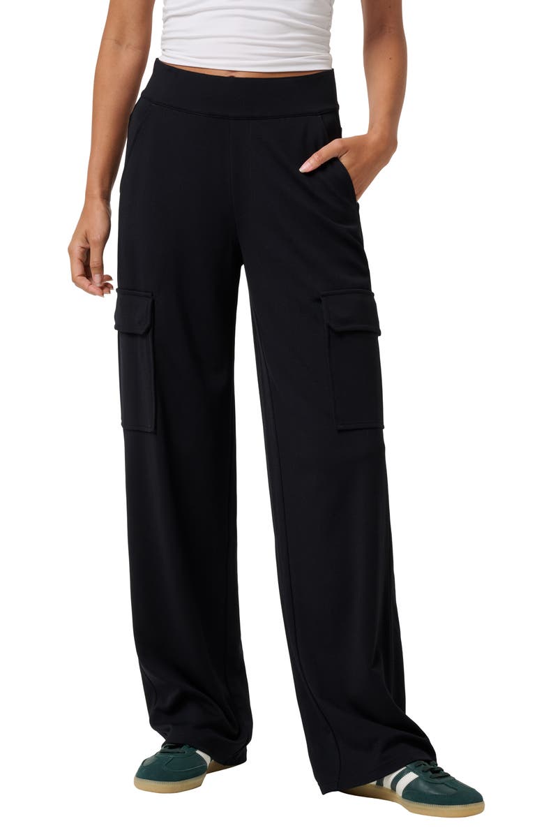 TravisMathew Friday Ponte Utility Pants, Main, color, Black