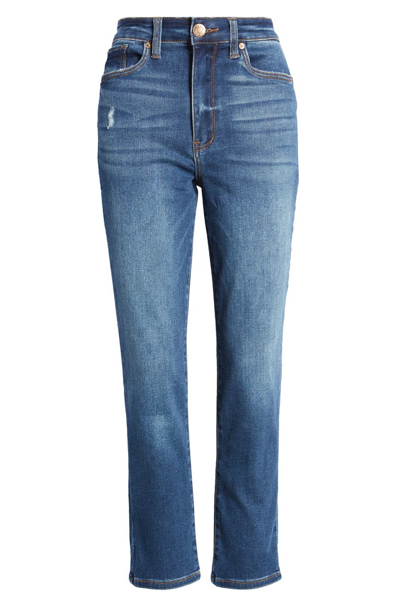 STS Blue Paisley Straight Leg High Waist Jeans, Alternate, color,