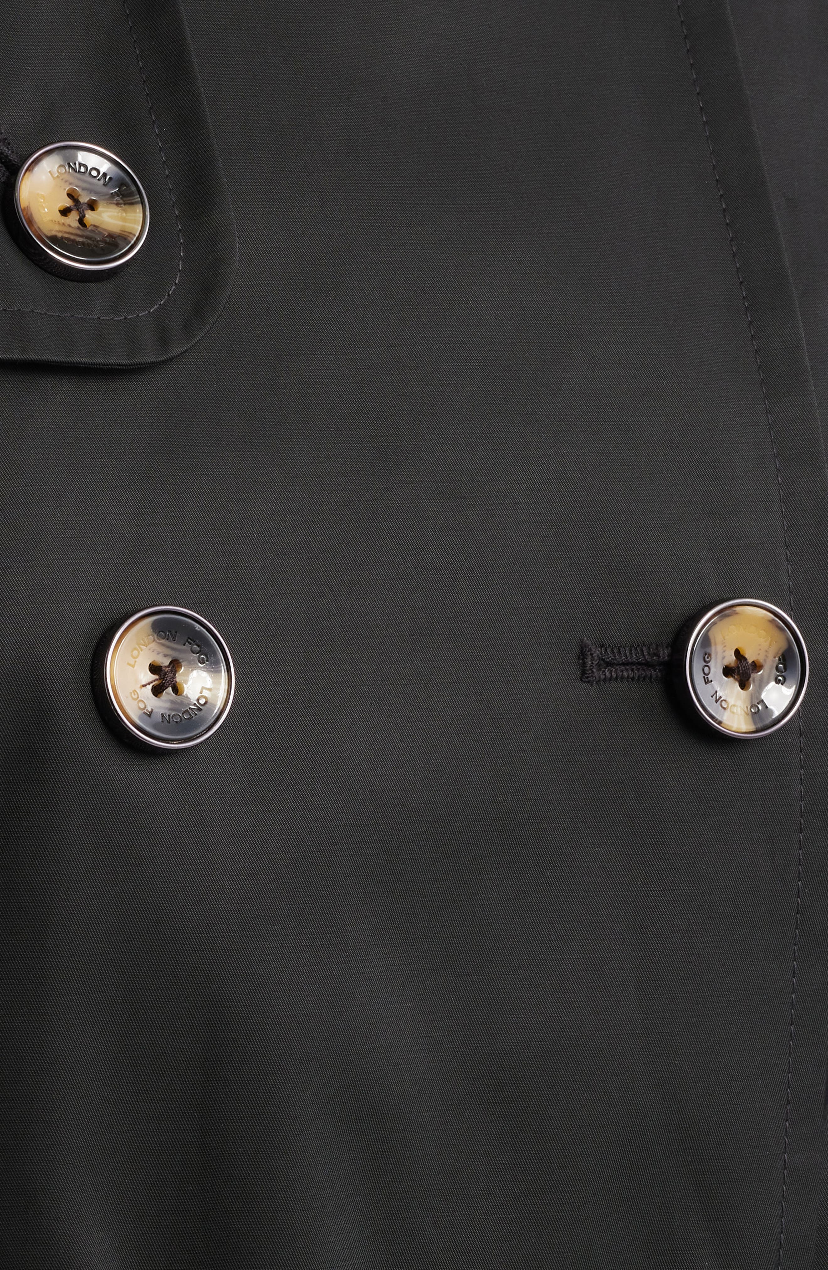 Женские куртки London Fog Double Breasted Trench Coat — фото 5