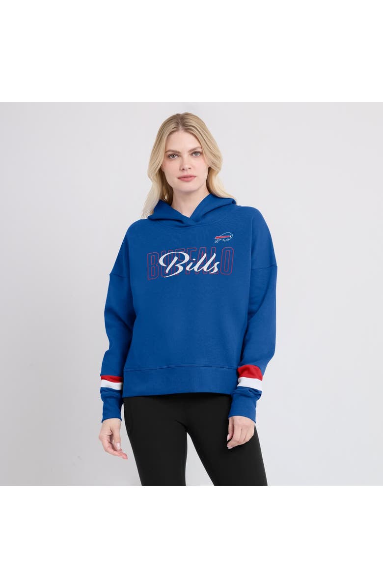 FANATICS Women's Fanatics Branded  Royal Buffalo Bills Over Under Pullover Hoodie, Alternate, color, 