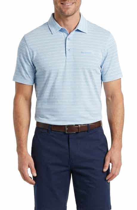 Texture Stripe Performance Polo