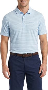 Ben Sherman Texture Stripe Performance Polo