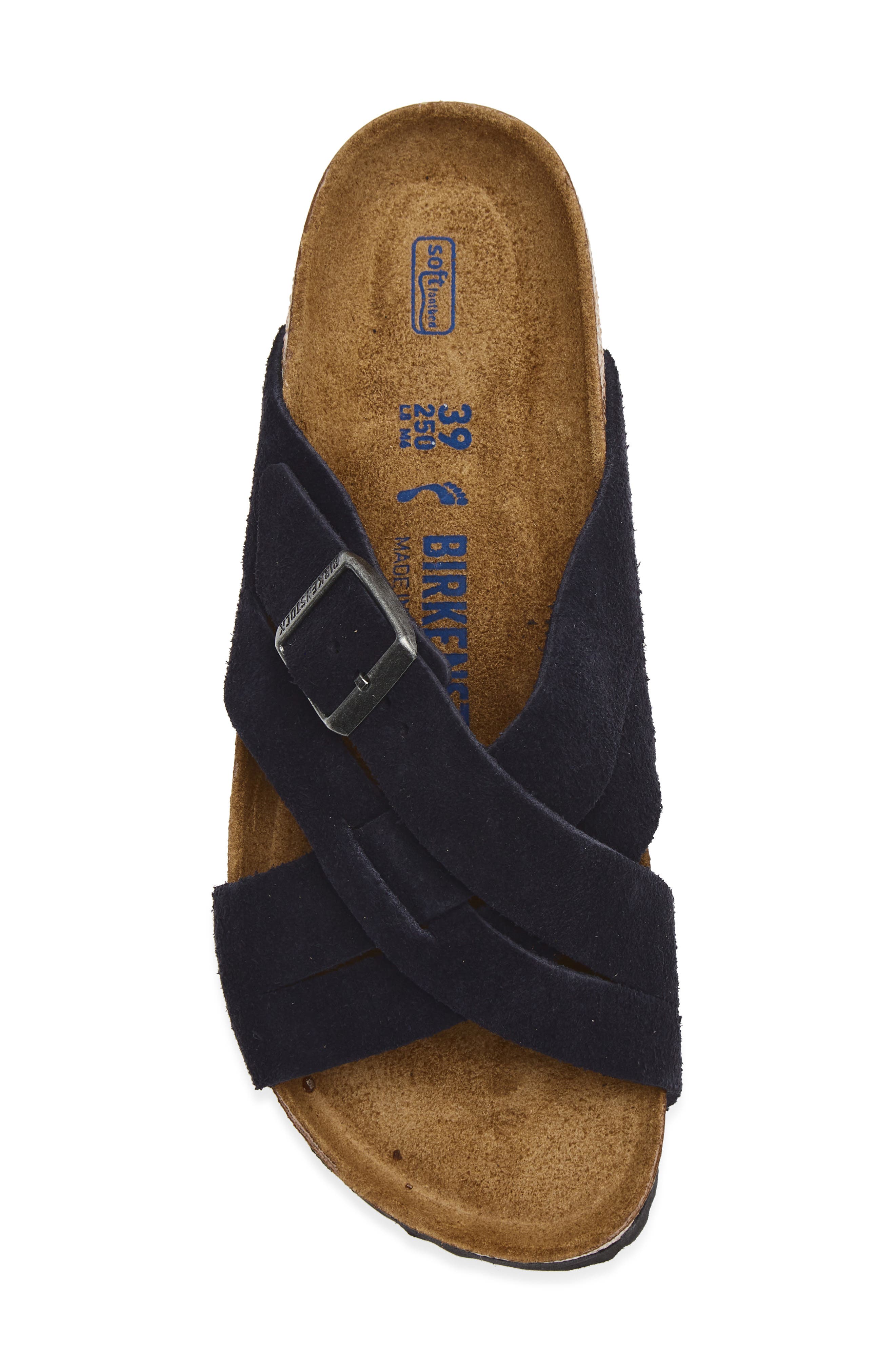 Lugano Slide Sandal - Discontinued, Alternate, color, MIDNIGHT