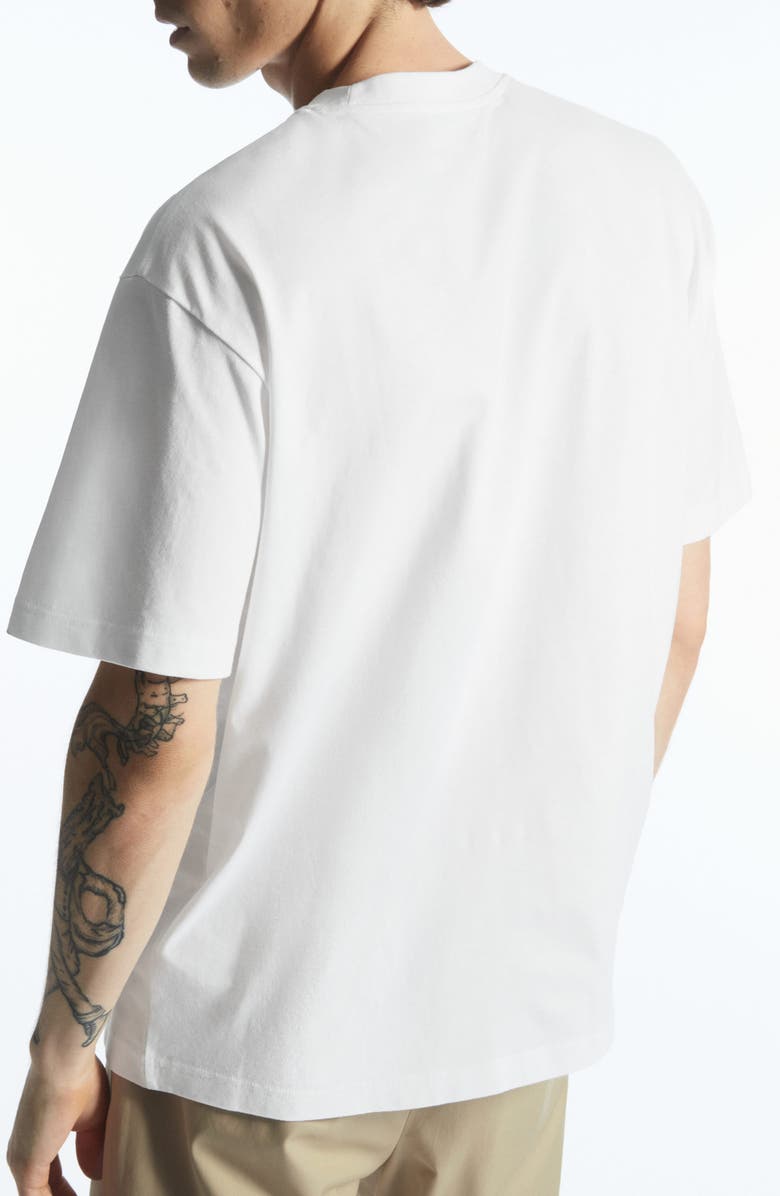 COS Oversize Cotton T-Shirt, Alternate, color,