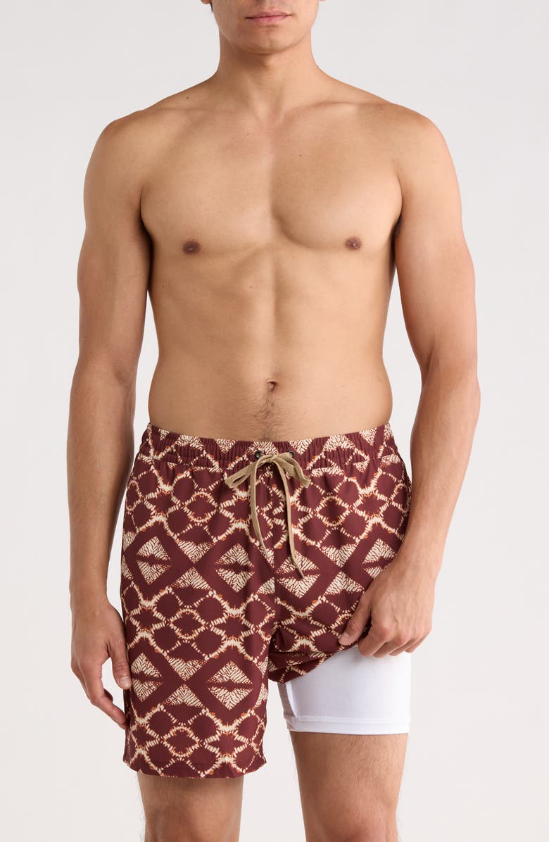 Billabong Drop-In Volley Swim Shorts, Alternate, color, Andorra