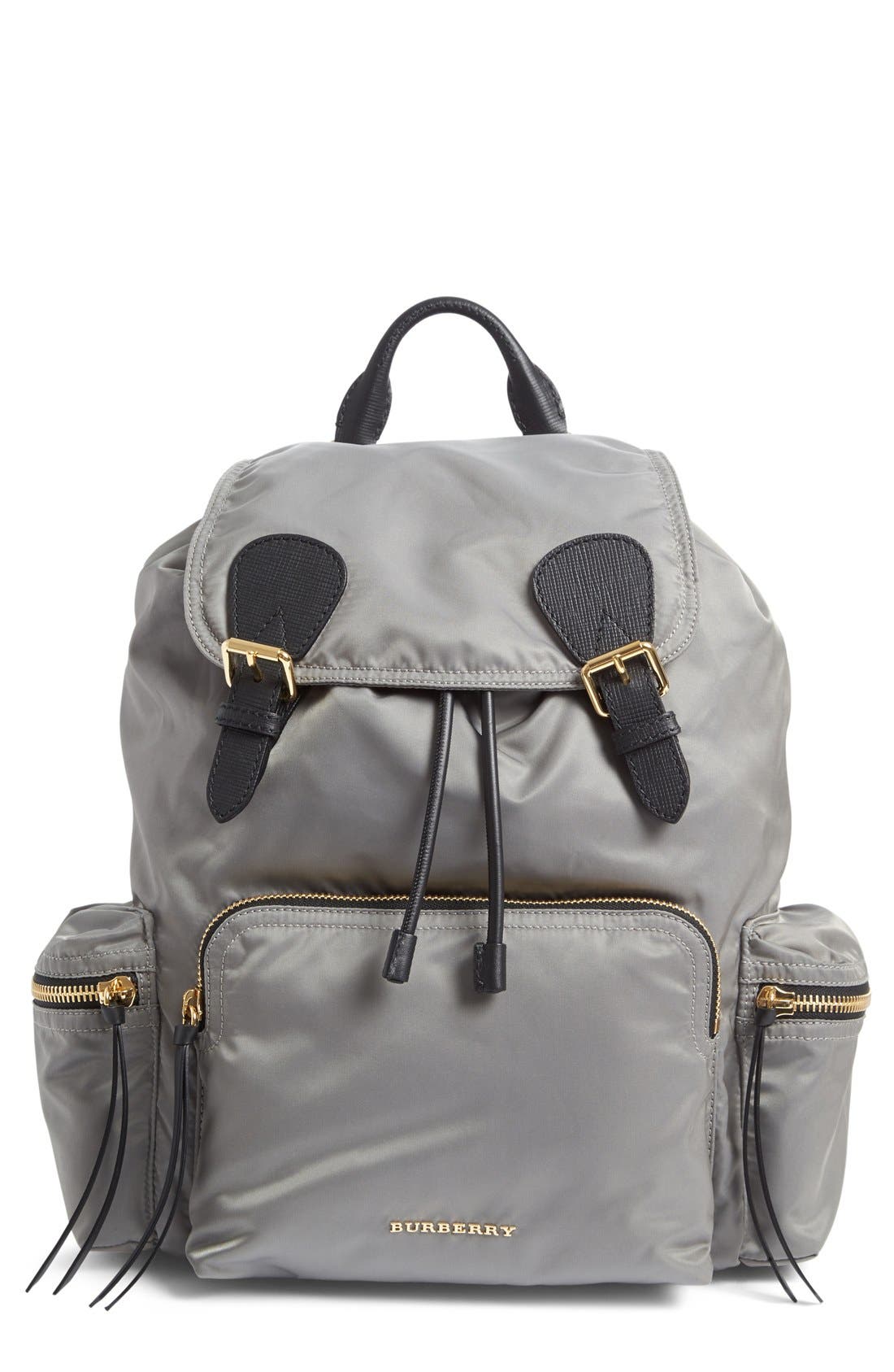 Burberry 'Medium Runway Rucksack' Nylon Backpack, Main, color, 
