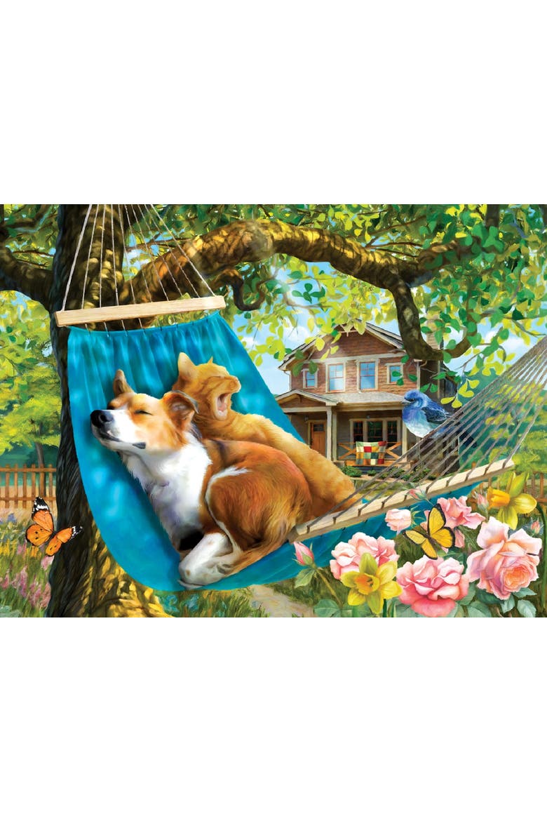 Siesta Time 500 piece Jigsaw Puzzle for Adults, Alternate, color, Multicolor