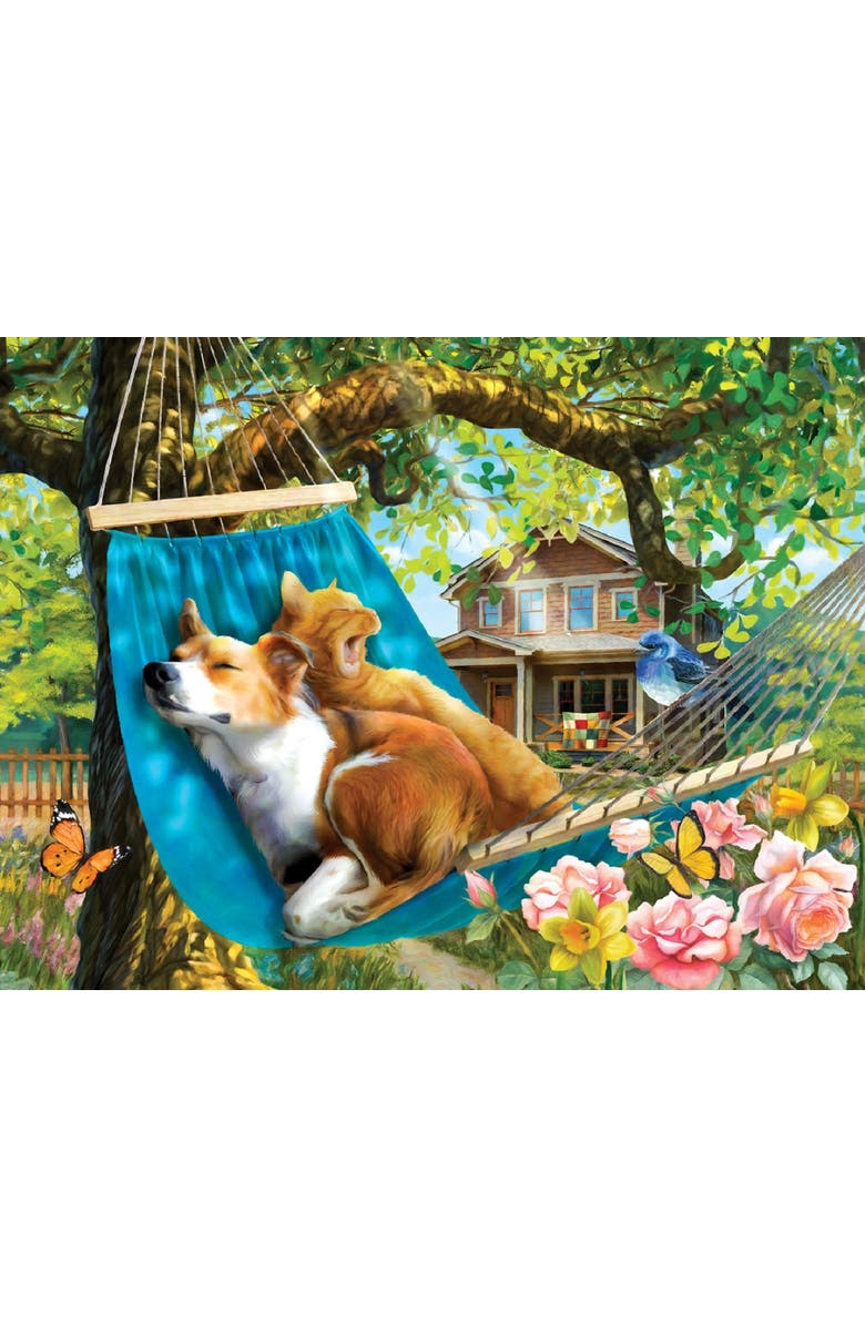 Sunsout Siesta Time 500 piece Jigsaw Puzzle for Adults, Alternate, color, Multicolor