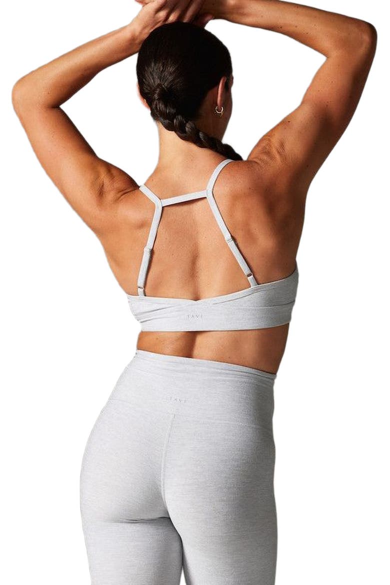 Adjustable Studio Bra, Alternate, color, ASH