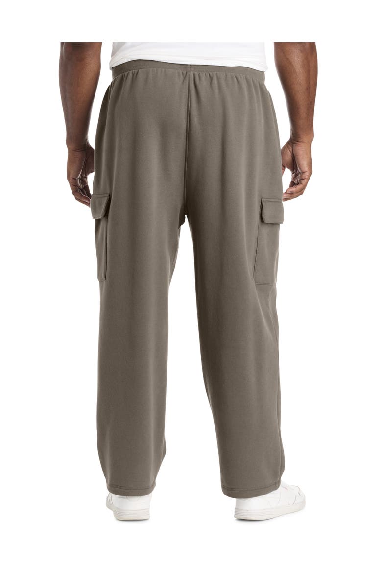 Reebok Big & Tall Performance Supersoft Cargo Sweatpants, Alternate, color, Trek Grey