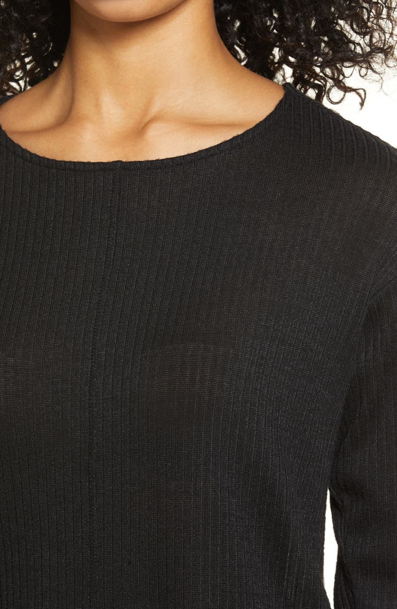 Bobeau Ribbed Tunic, Alternate, color,