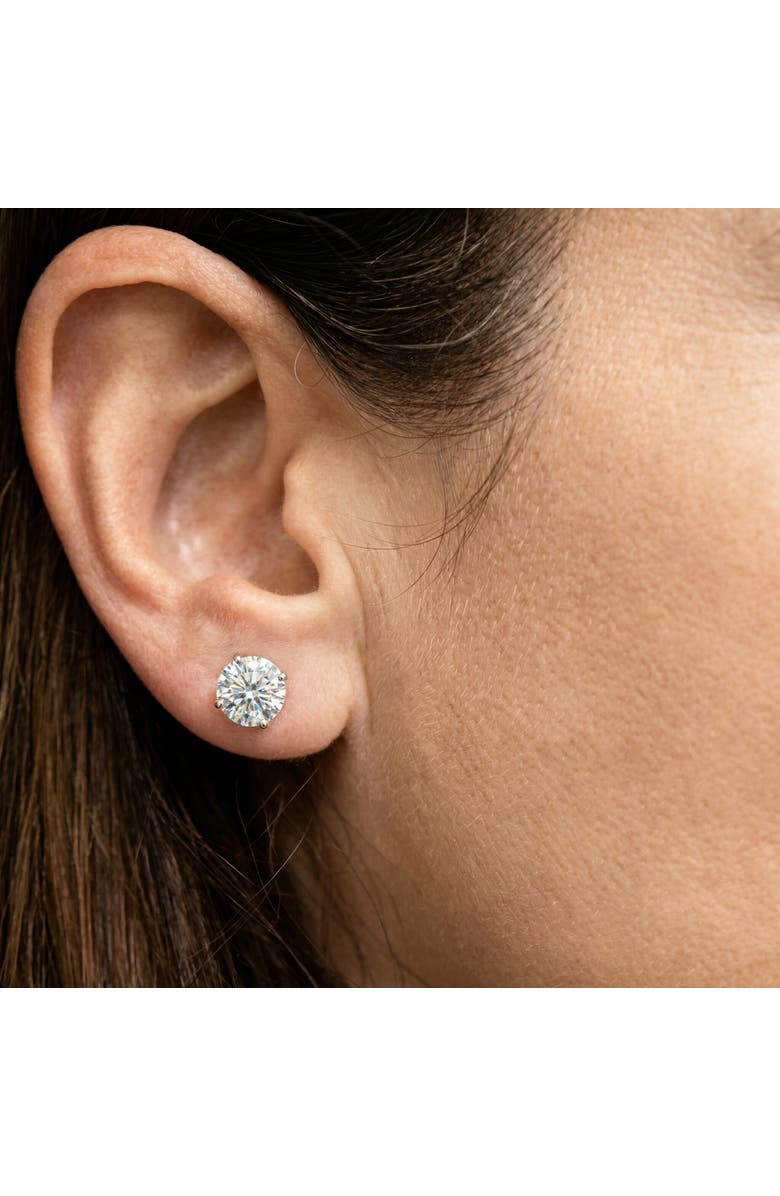 Bliss Diamond 2 1/2Ct T.W. Lab Grown Diamond Screw Back 14k Gold Studs, Alternate, color, 14K White Gold