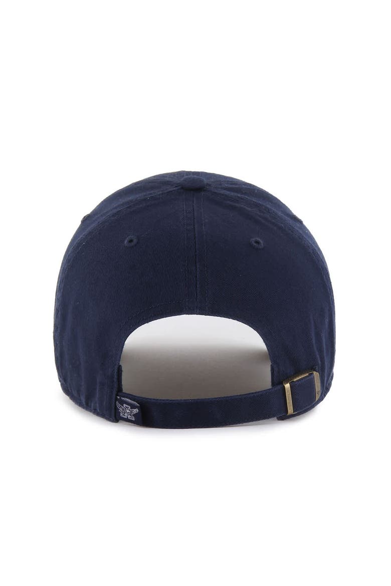 Men's '47 Navy Auburn Tigers Vault Clean Up Adjustable Hat, Alternate, color, Navy