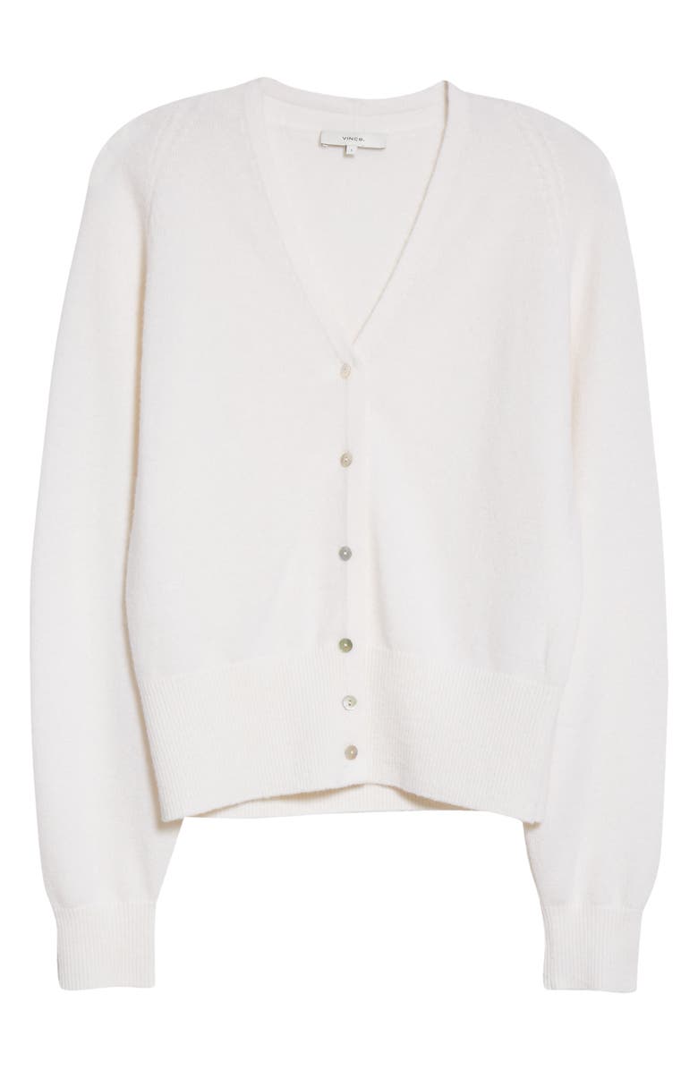 Vince Raglan Sleeve Wool & Cashmere Cardigan, Alternate, color, 