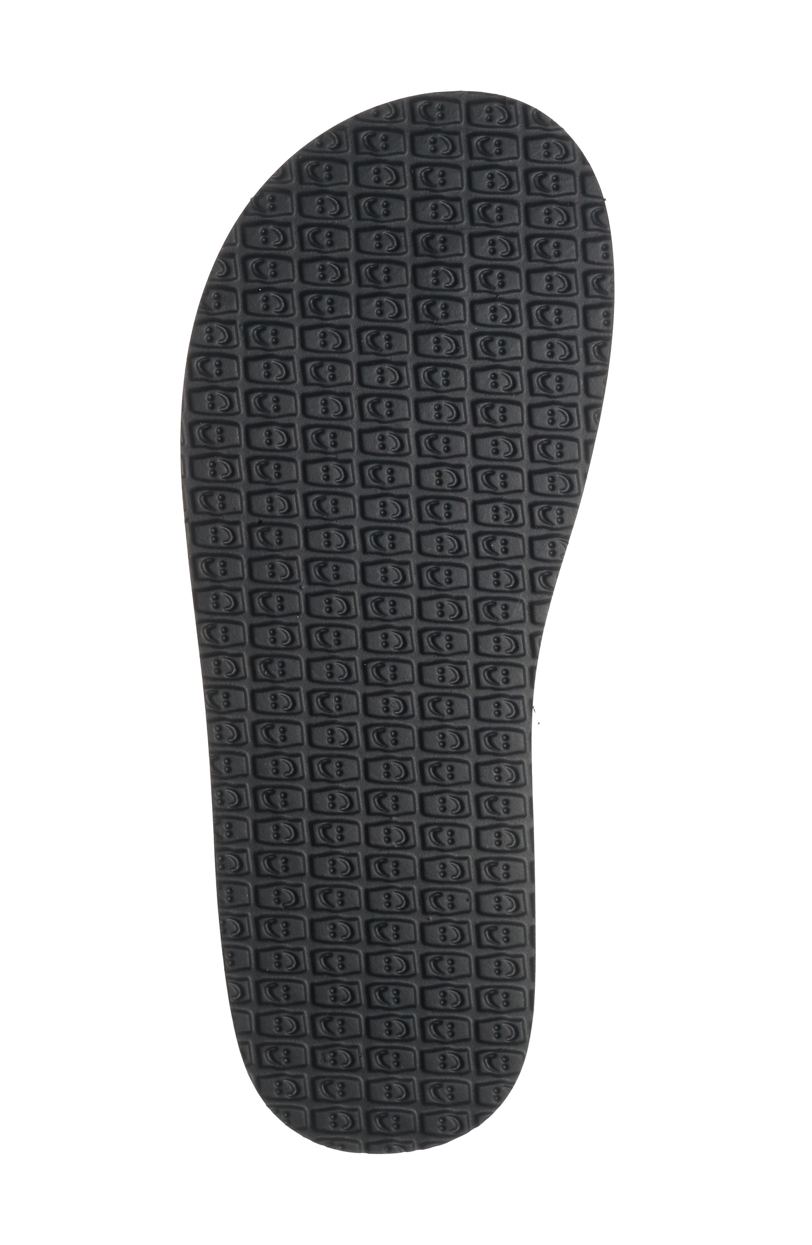 Yoga Serenity 4 Zigzag Flip Flop, Alternate, color, WHT