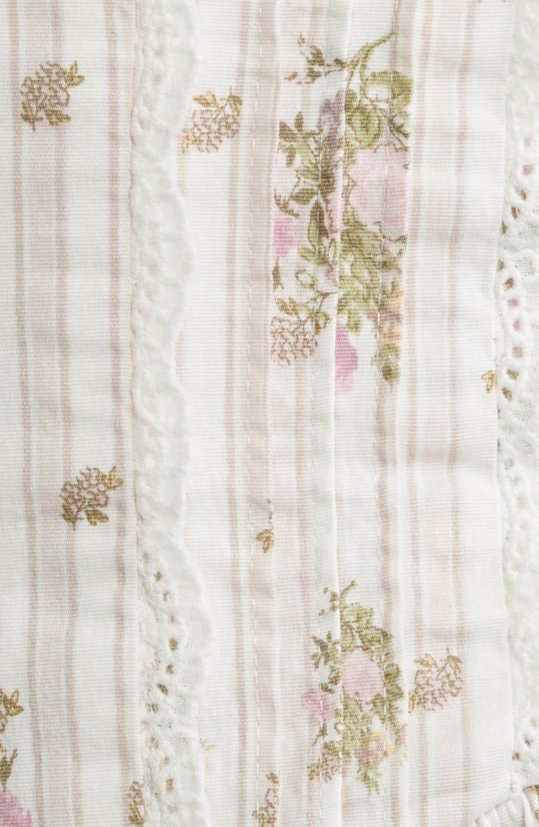 BDG Urban Outfitters Gabriette Floral Tie Front Maxi Dress, Alternate, color, Pink Floral