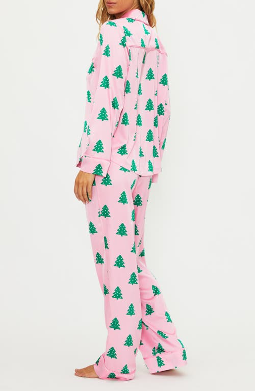 Beach Riot Livy & Connie Pajamas In Pink