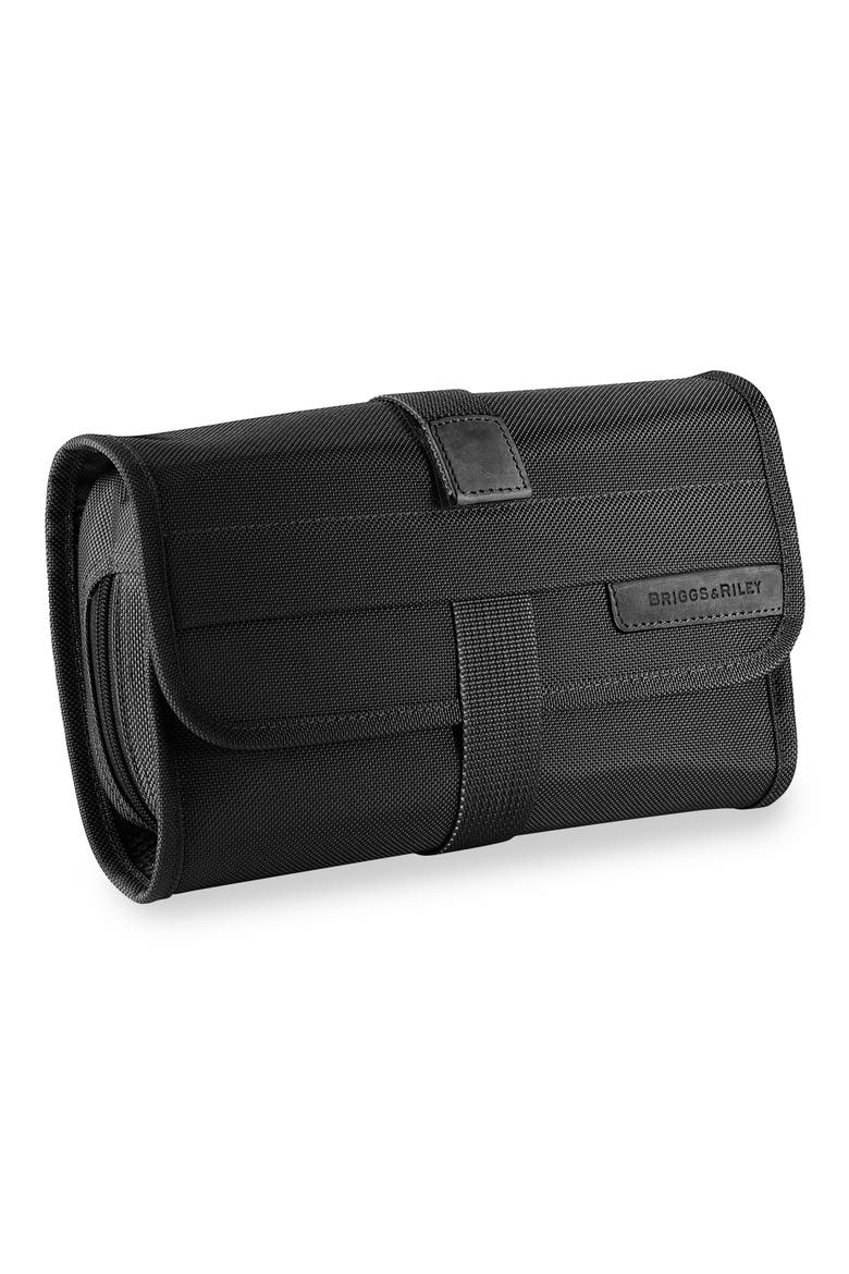 Baseline Compact Toiletry Bag, Alternate, color, BLACK