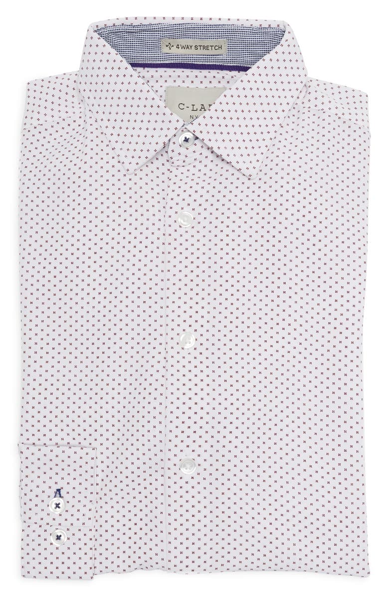C-LAB NYC Four-Way Stretch Long Sleeve Dress Shirt, Main, color, 