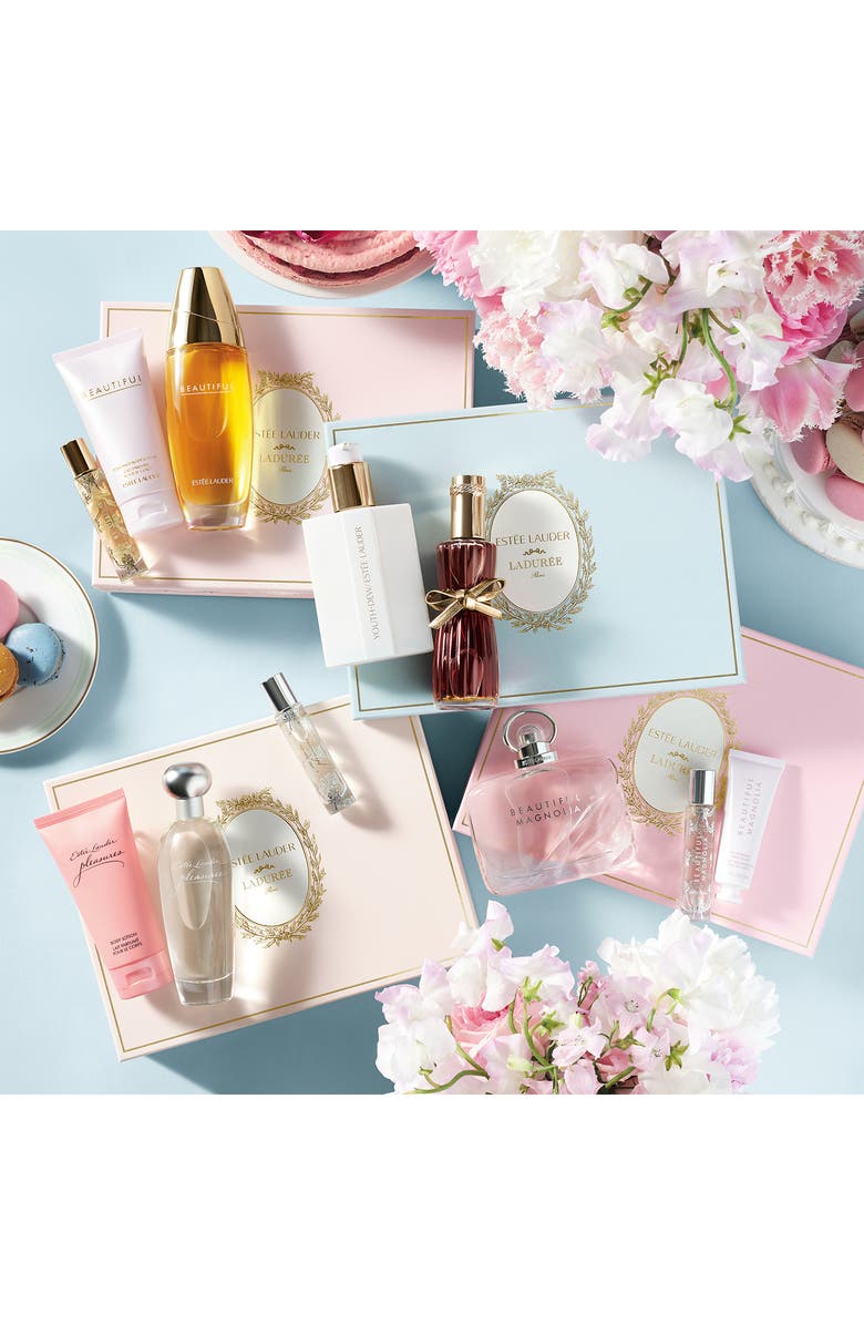 Estée Lauder x Ladurée Pleasures Fragrance Set (Limited Edition) $115 Value, Alternate, color, 