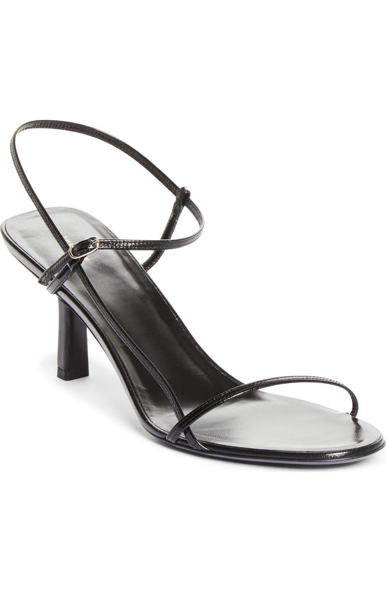 The Row Bare Sandal, Main, color, Blk Black