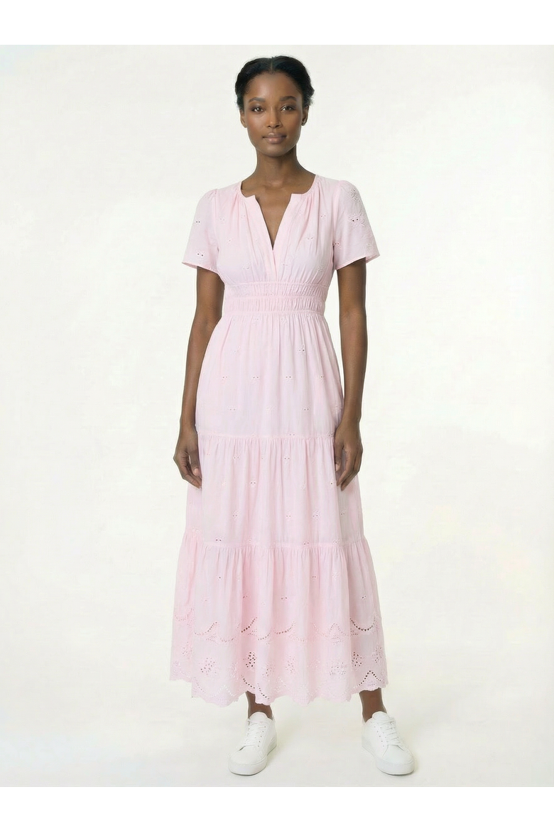 Tiered Maxi Dress, Main, color, Pink