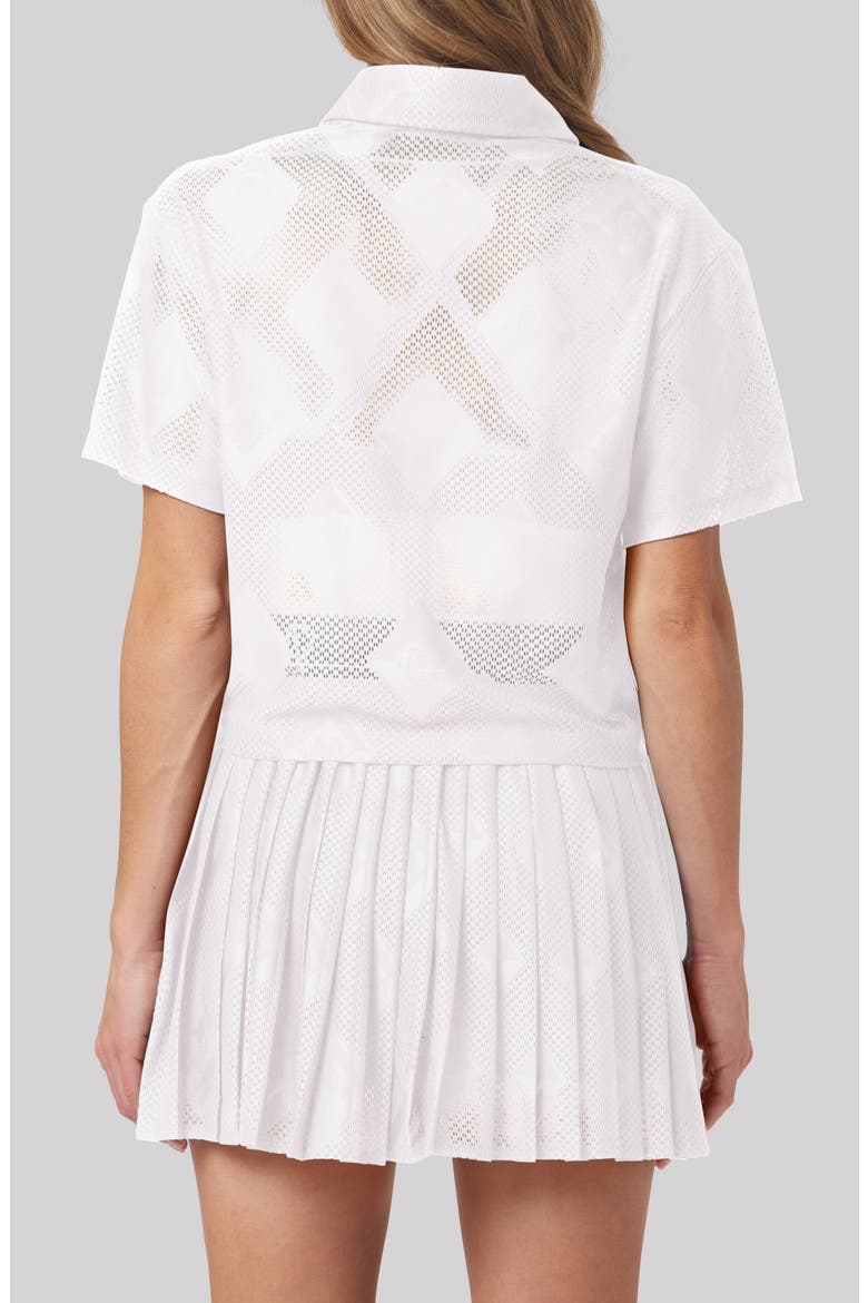 Cici Golf Polo, Alternate, color, WHITE