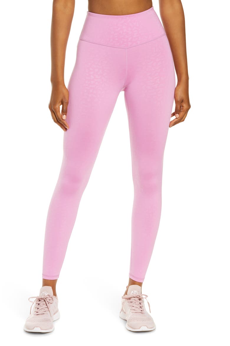 Chichi High Waist Leggings, Main, color, CYCLAMEN