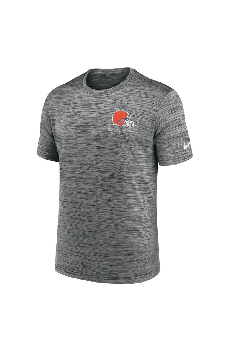 Nike Men's Nike Anthracite Cleveland Browns Velocity Performance T-Shirt, Alternate, color, Anthracite