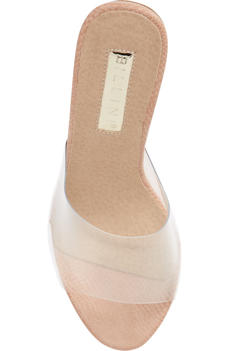 Billini Saskia Transparent Block Heel Sandal, Alternate, color,