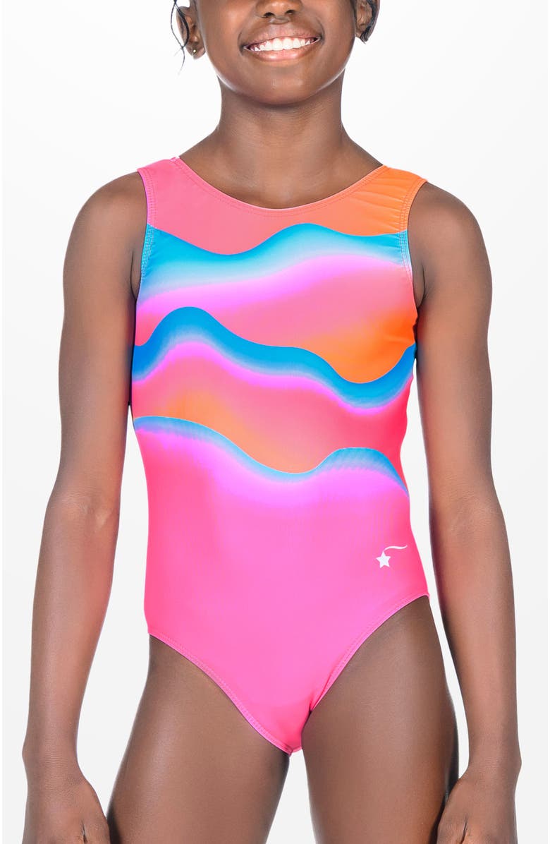 Destira Sunset Dream Leotard, Main, color, Sunset Dream