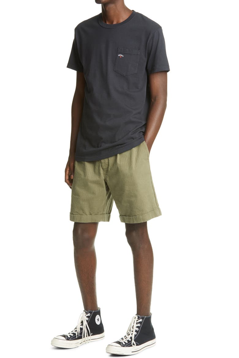Core Logo Pocket T-Shirt, Alternate, color, BLACK