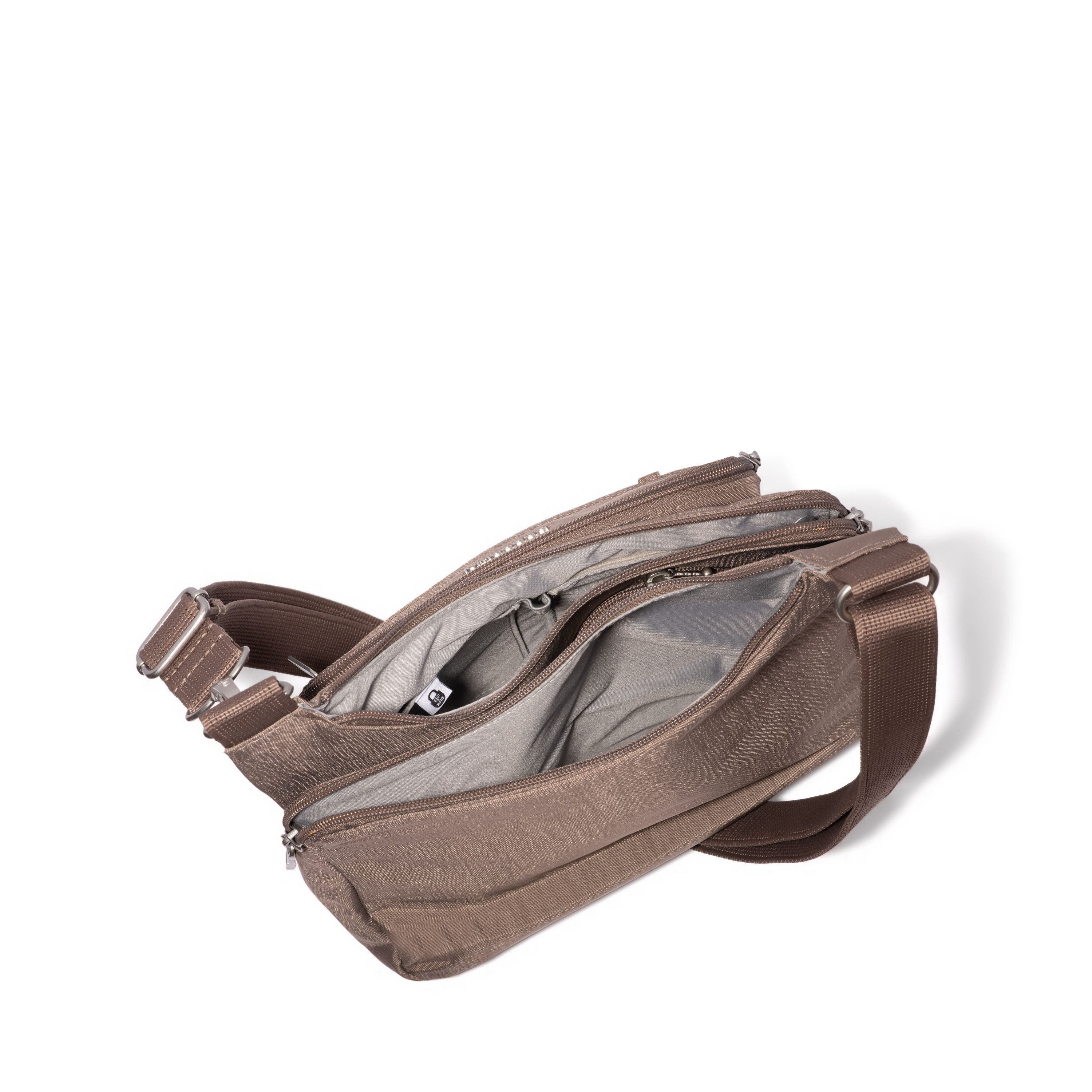 Securtex Anti-Theft Crossover Crossbody, Alternate, color, PORTOBELLO