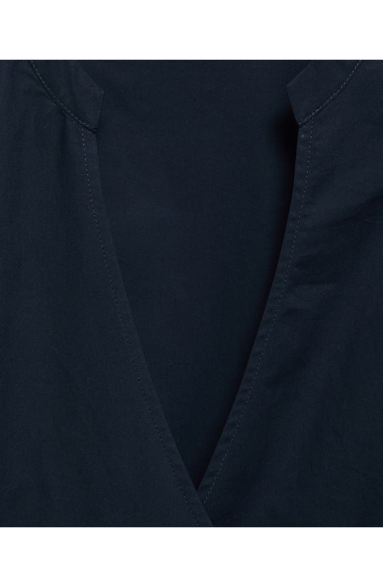 MANGO Long Sleeve Cotton Wrap Minidress, Alternate, color, 