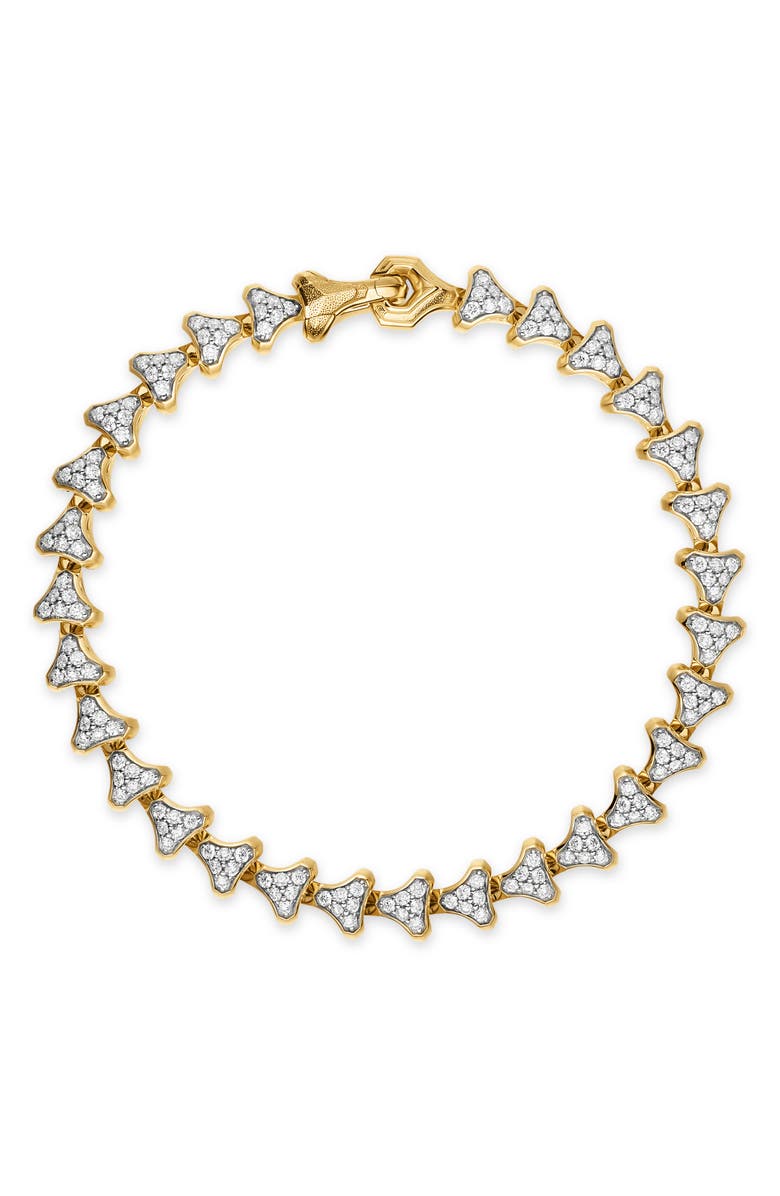 David Yurman Men's Armory Link Bracelet, Alternate, color, Gold