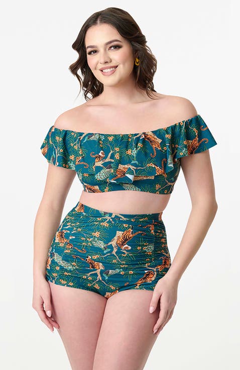 Ruffled Ramona Swim Top