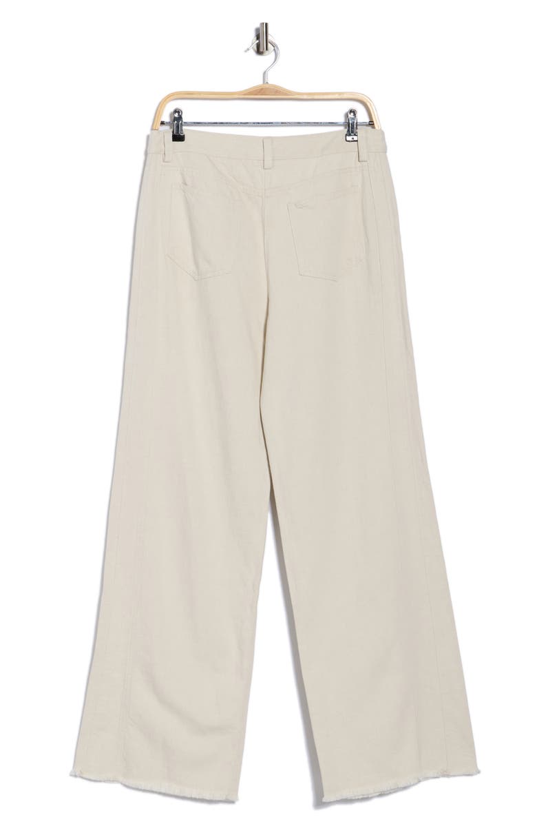TWP Puddle Wide Leg Pants, Alternate, color, Natural