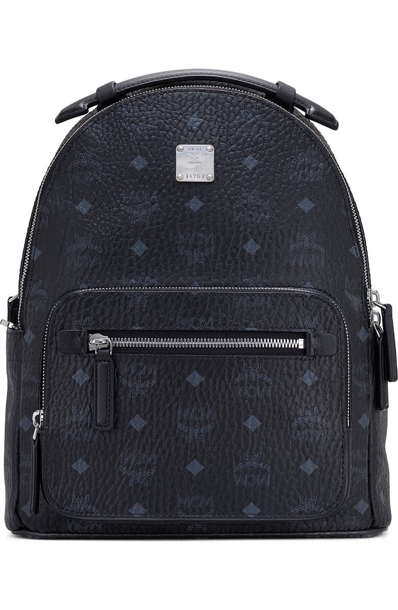 MCM Stark 32 Visetos Coated Canvas Backpack, Main, color,