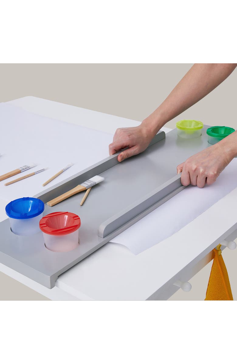 Teamson Kids Fantasy Fields Little Artist Table, Chair & Bench Set, Alternate, color, White