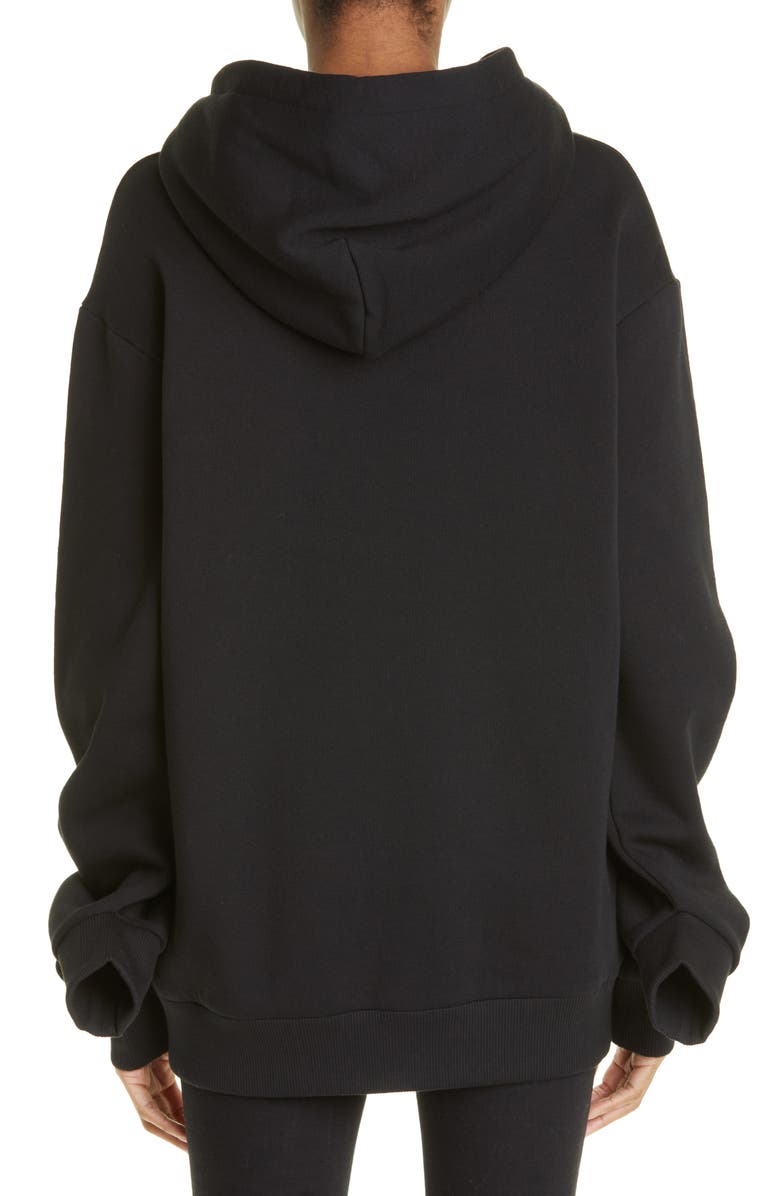 Dolce&Gabbana Funny Logo Cotton Blend Graphic Hoodie, Alternate, color, 