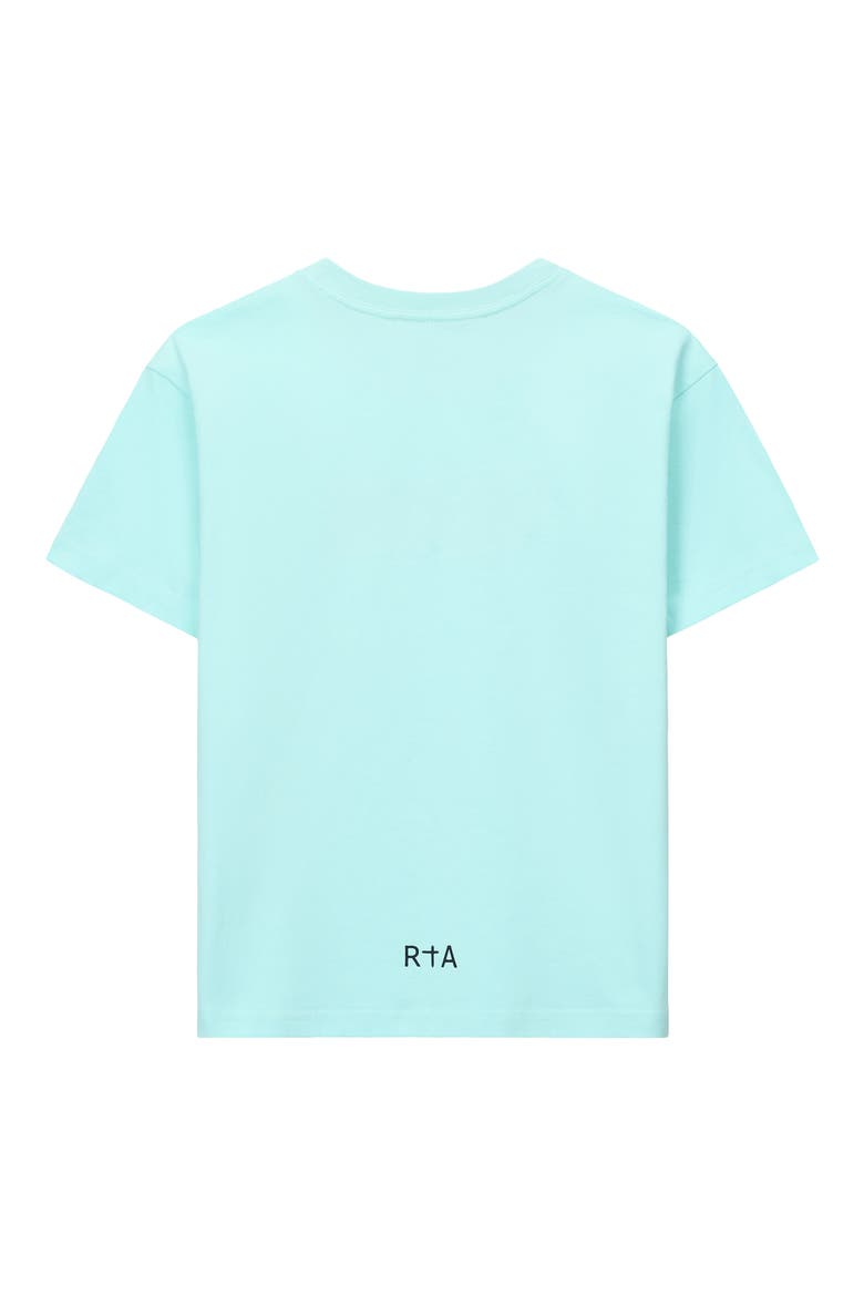 Kids' Lawson Cotton Graphic T-Shirt, Alternate, color, TURQUOISE PLANETARY RTA