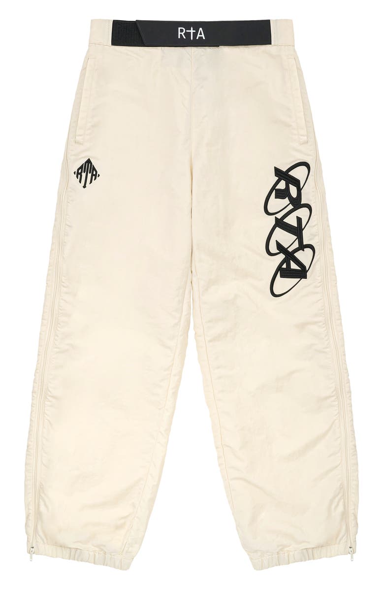 RtA Nixon Logo Track Pants, Main, color, 