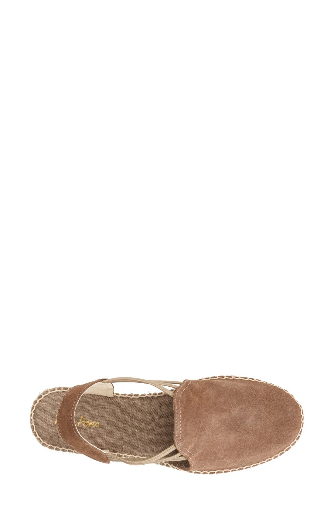 Toni Pons 'Nuria' Suede Sandal, Alternate, color, Taupe