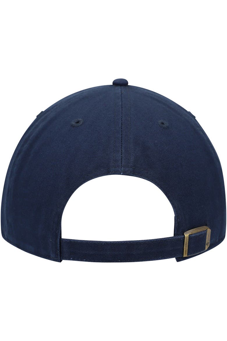 Men's '47 Navy Washington Capitals Eagle Clean Up Adjustable Hat, Alternate, color, Navy